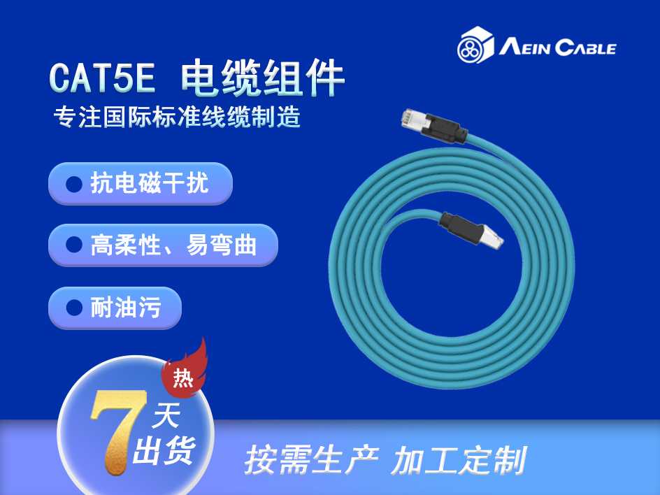 CAT5E 电缆组件 CAT5E 电缆组件